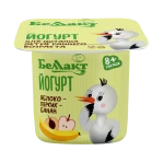 Йогурт для питания детей Яблоко-Персик-Банан, м.д.ж. 3,0%